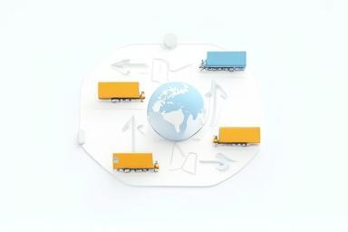 Effizientes Logistiknetzwerk